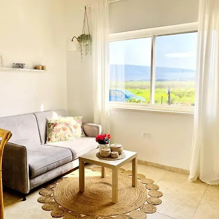 Ferienwohnung היחידה ליד הנחל עם הנוף לחרמון 33 Sde Nehemia Exterior foto